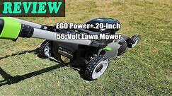 Review EGO Power+ 20-Inch 56-Volt Lawn Mower 2022