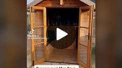 Turn your shed into a man cave bar! #mancave #mancaveideas #mancavegarage #mancavebar #mancaveshed #shedbar #gamesroomideas