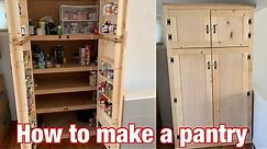 How To Make A Pantry