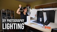 How to Make Pro Photography Lights at Home - DIY Tutorial