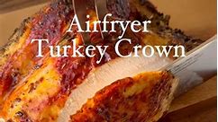 Airfryer Turkey Crown 🦃 Delicious, moist and packed with flavour. You don’t even need to shove your hands in this one! Perfect for feeding 6-8 people and will save you some time and money this Christmas. (Full recipe in the comments) | Bored of Lunch