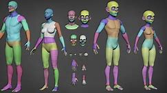 Human Base Meshes: A New Free Asset Pack by Blender