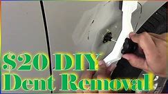 DIY $20 Car Dent Removal