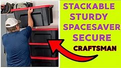 Large Plastic Storage Containers with Lids for Garage & Home ~ Craftsman