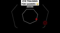 Get Better Aim with this 500 FPS Eye Training #gaming #shorts