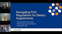 How to Understand and Follow FDA Regulations for Dietary Supplements