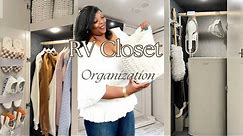 RV Simple Closet Organization Ideas
