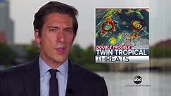 Simultaneous hurricanes threaten Gulf Coast