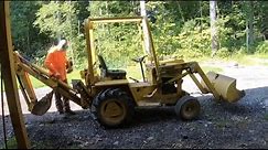 Terramite T5C Mini Backhoe maintenance and stump removal job | CBH