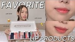 BEST LIP PRODUCTS 2023 | Favorite Daily Lip Color ✨