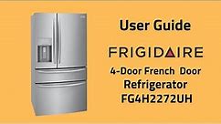 Frigidaire Gallery 21.4 Cu. Ft. Counter-Depth 4-Door French Door Refrigerator User Guide