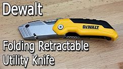 Dewalt Retractable Folding Utility Knife Review