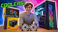 What’s The Best CPU COOLER For Your Gaming PC? 🥶 Air Vs Water! | AD