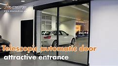 Telescopic automatic doors: attractive entrance