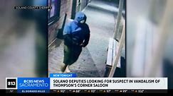 Solano deputies looking for suspect in vandalism of Thompson's Corner Saloon near Fairfield