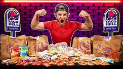THE ENTIRE TACO BELL MENU CHALLENGE! - Erik The Electric