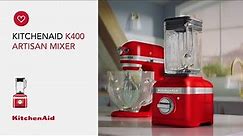 Lernen Sie den neuen KitchenAid K400 Artisan Mixer aus der KitchenAid Standmixer-Kollektion kennen