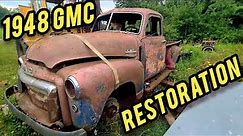 Restoration of a Rusty 1948 GMC. Full Rebuild From Start to Finish