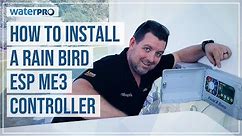 How to install a Rain Bird ESP ME3 Controller