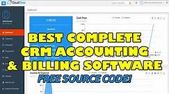 Complete CRM Accounting and Billing Software using PHP MySQL | Free Source Code Download