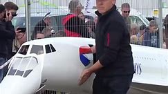 WORLDS LARGEST RC CONCORDE JET MODEL - 149KG 10 METERS - OTTO WIDLROITHER - JET POWER #rc #rctoy #fyp #toy #rcjet #rich #Reels #Reelsplay #Facebookpage #Reels2024 #Adonreels #facebookreels #fypシ #fyp #fyppage #fypシviralシ #viralvideo #usa #mexico #australia #uk #canada | Interesting.rc
