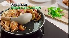 Granitestone Emerald Green 10 Inch Griddle Pan for Stovetop…