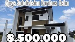 House for sale in Cebu Philippines inside Ajoya Subdivision Gabi Cordova