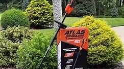The NEW Atlas 80V Brushless Cordless 8” Lawn Edger delivers instant starts, more power, and longer runtime…making it ideal for landscaping professionals. #HarborFreight #landscaping #landscape #lawn | Harbor Freight