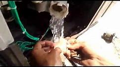 how to washing mashine dren water problem[ hindi] वाशिंग मशीन की ड्रेन पानी की प्रोबलम मे क्या करे