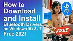 How To Download And Install Bluetooth Drivers For Windows 10, 8, 7 PC Or Laptop