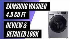 Samsung Front Load Washer 4.5 cu ft Model WF45B6300AC - Review & Detailed look