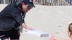 FedEx delivery driver saves beach wedding and inspires new ad campaign years later