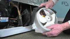 GE Repair Refrigerator – How to replace the Condenser Fan Motor