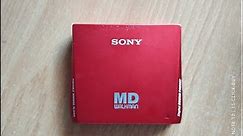 Sony Walkman portable mini disc player MZ E75 Máy nghe nhạc Mini disc