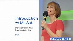 Introduction to ML and AI - MFML Part 1