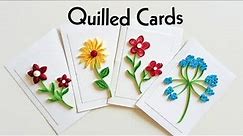 Quilled Cards | Paper Quilling Designs For Beginners .