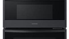 Samsung 30-Inch Microwave Combination Wall Oven With Steam Cook in Matte Black Steel - NQ70CG600DMTAA