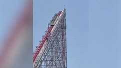 Ohio amusement park guests evacuated from 200 foot roller coaster, forced to walk down lengthy stairs