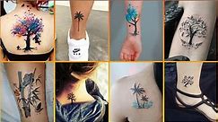 50+ Simple Tree Tattoo Design Ideas For Girls | Beautiful Tree Tattoos For Women | Cute Tree Tattoos