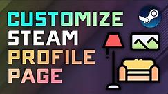 How to Decorate/Customize your Steam User Profile - Updated 2023 Guide