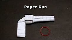 How to make a Gun from Paper | Paper Gun | Uzi Crafts |