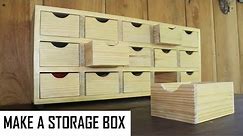 How to Make an Organizer Box | Screw Storage DIY
