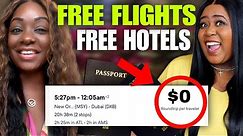 How To Travel The World FOR FREE (Free Flights and Hotels)