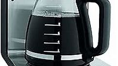 Mr. Coffee 12-Cup Programmable Coffeemaker, Stainless BVMC-FBX39,Black