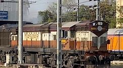 Diesel Engine❤️🔥ALCo chugging #indianrailways #reelsviralfb #reelsvideoシ #reelsfypシfb #trains #viralreelsfacebook | Biswajit Rail World