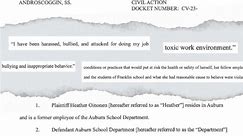 Special ed teacher files suit against Auburn school system