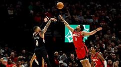 Damian Lillard scores career-high 71 points in Portland Trail Blazers' win over Houston Rockets