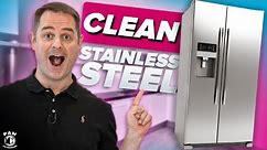 How To Clean Stainless Steel Appliances And Make Them Shine!