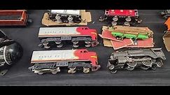 Old Lionel Trains at Collectible Antique Toy Show