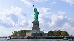 Premium stock video - Statue of liberty national monument, new york